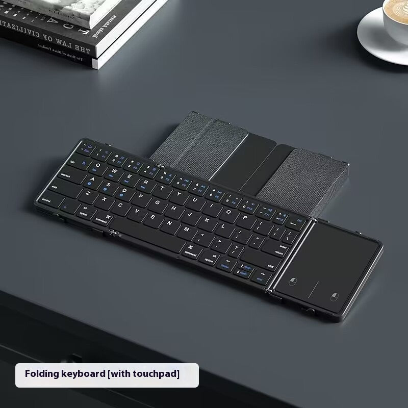 Wireless Foldable Bluetooth Keyboard – Portable & Silent for Phone & Tablet